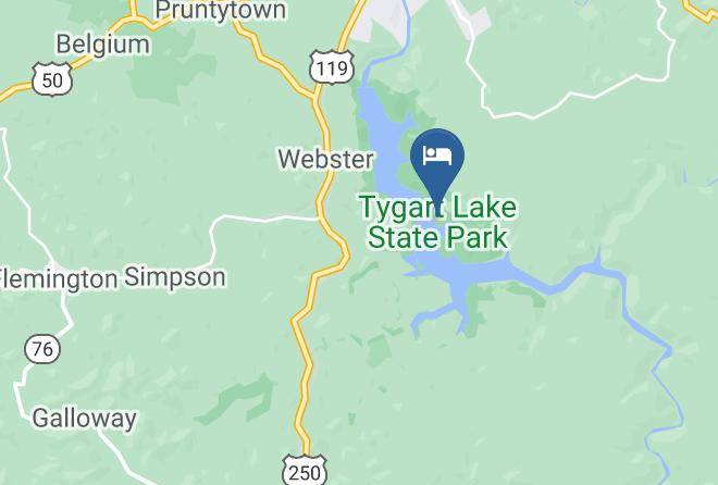 Taylor - Tygart Lake State Park Maps