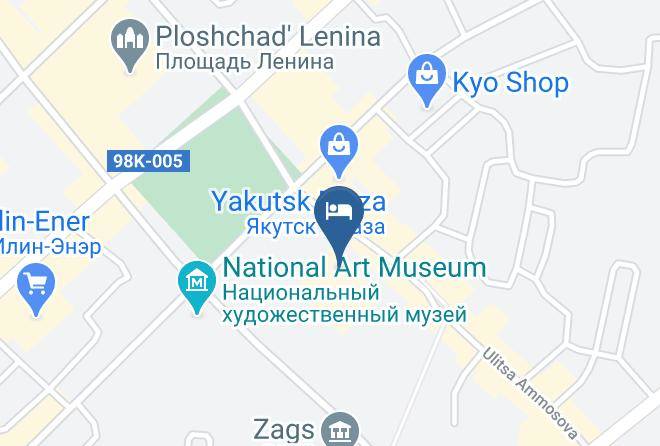 Yakutsk - Tygyn Darkhan Maps