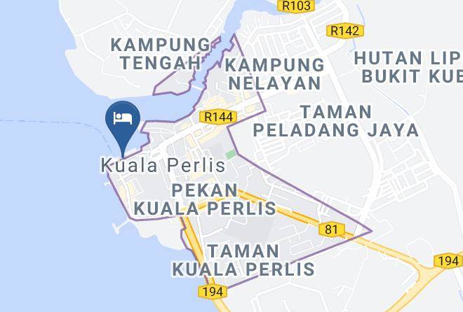Kuala Perlis - Tyh Hotel Maps