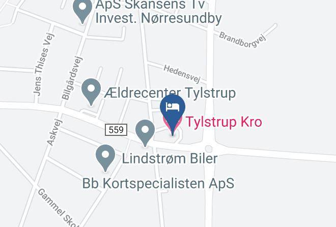 Tylstrup - Tylstrup Kro Maps