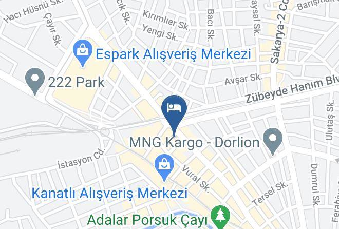 Tepebasi - Tymbris Hotel Maps