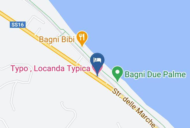 Pesaro And Urbino - Typo Locanda Typica Maps