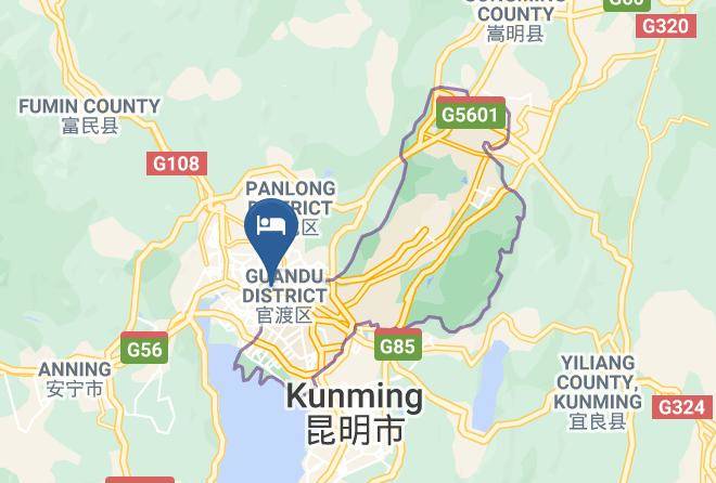 Kunming - Tyrone Hong Rui Hotel Maps