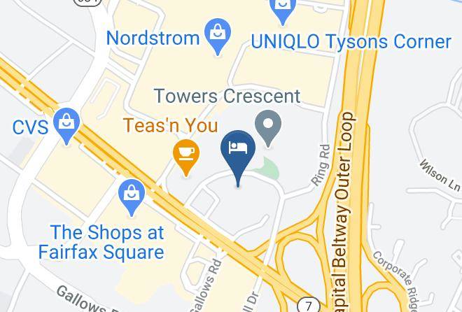 Fairfax - Tysons Corner Marriott Maps