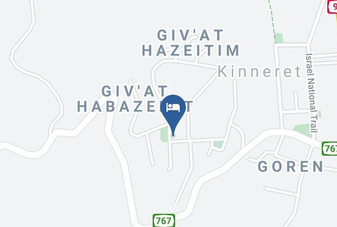 Kinneret Moshava - Tzimmer La'kinneret Maps