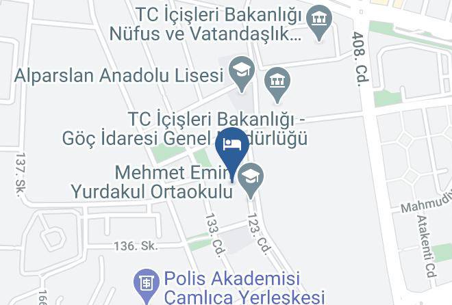 Yenimahalle - Tzob Akman Otel Maps