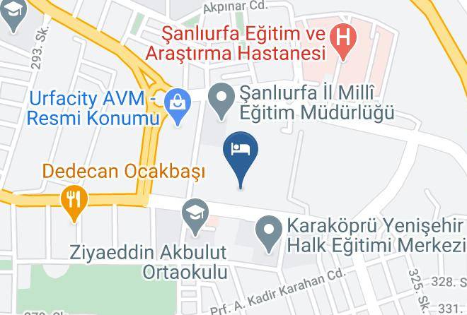 Haliliye - Tzob Otel Gobeklitepe Maps