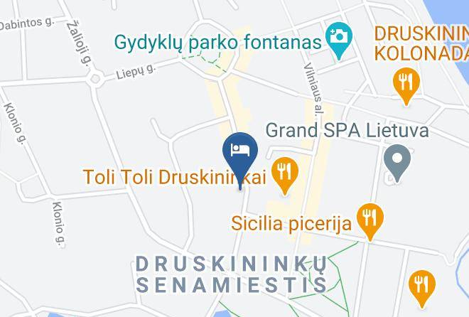 Uab Rest Investments Hotel Ivolita Map