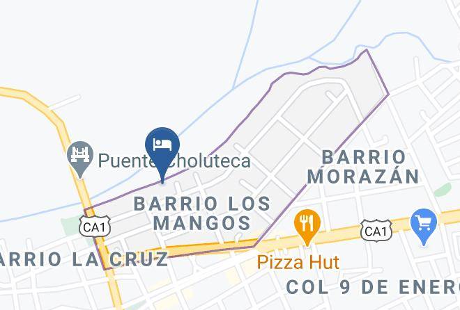 Choluteca - Uala Hotel Maps