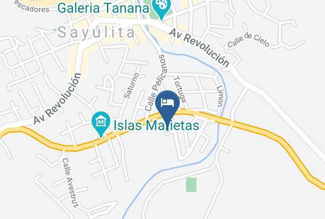 Bahia De Banderas - Uamuxil Sayulita Maps