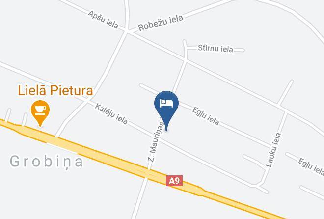 Grobina - Uaneta Viesu Nams Maps