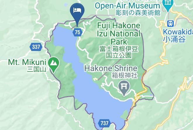 Hakone Townashigarashimo District - Ashinoko Ichinoyu Maps