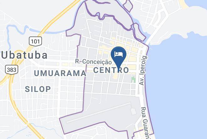 Ubatuba - Ubatuba Palace Hotel Maps