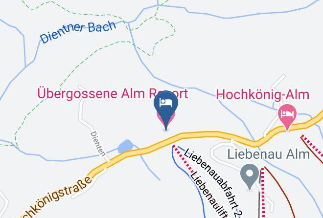 Zell Am See - Ubergossene Alm Resort Maps