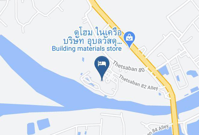 Amphoe Warin Chamrap - Ubon Buri Resort Maps