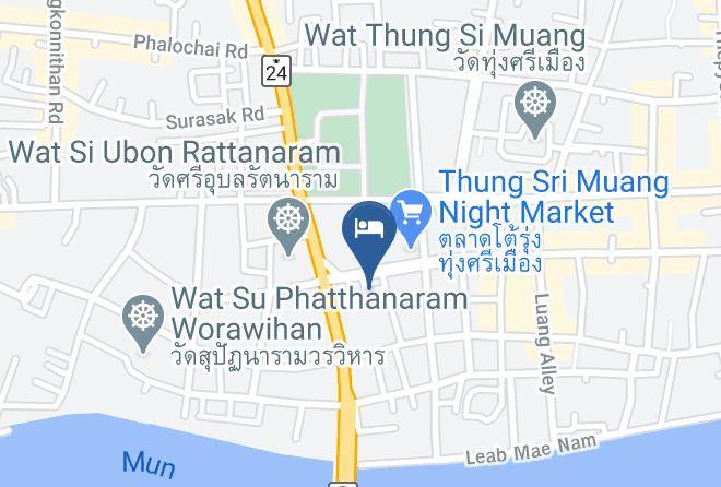 Amphoe Mueang Ubon Ratchathani - Ubon Hotel Maps