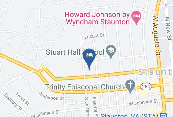 Staunton City - Ubon Victorian Inn Maps