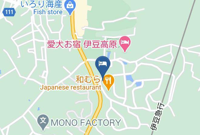 Ito City - Ubud Forest Izukogen Maps