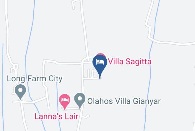 Gianyar Regency - Ubud Valley Boutique Resort Maps