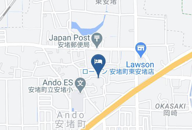 Ando Townikoma District - Ubusuna No Sato Tomimoto Maps
