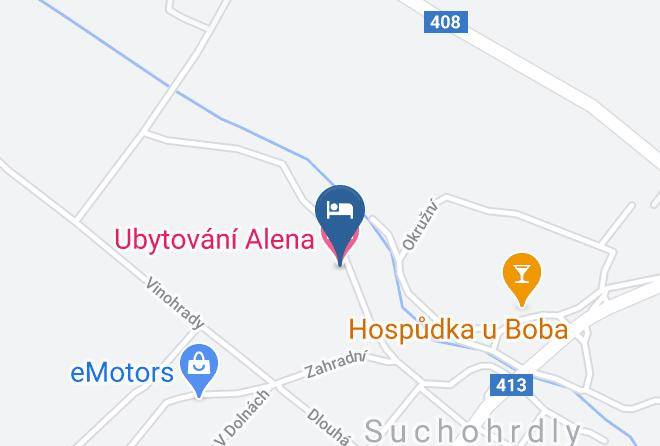 Znojmo - Ubytovani Alena Maps