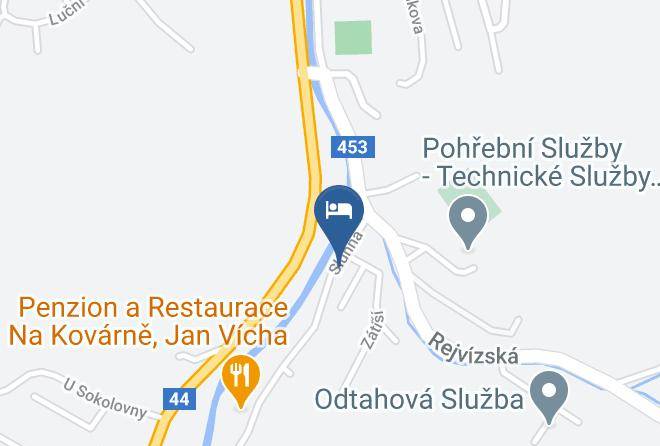 Jesenik - Ubytovani Alja Maps