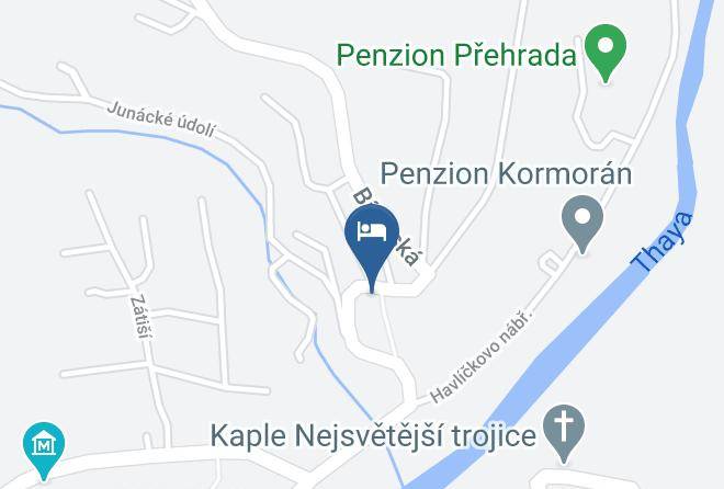 Ubytovani Anicka Map