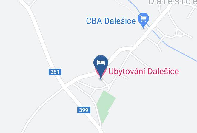 Trebic - Ubytovani Dalesice Maps