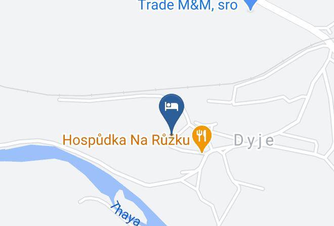 Znojmo - Ubytovani Dyje Maps