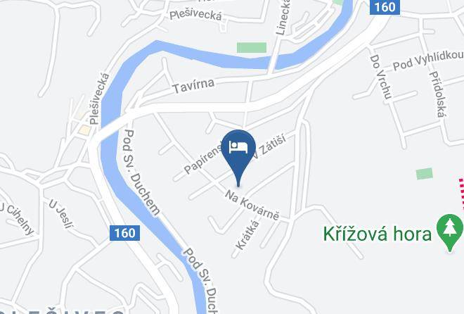 Cesky Krumlov - Ubytovani Ferda Maps