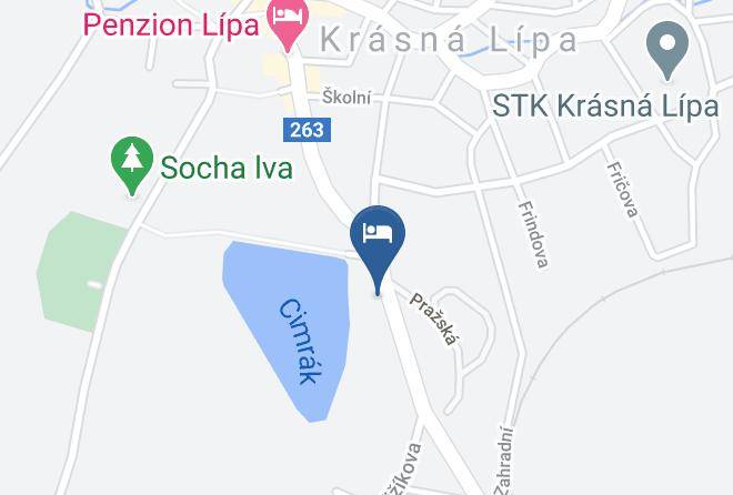 Decin - Ubytovani Golias Maps