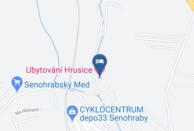 Prague East - Ubytovani Hrusice Maps