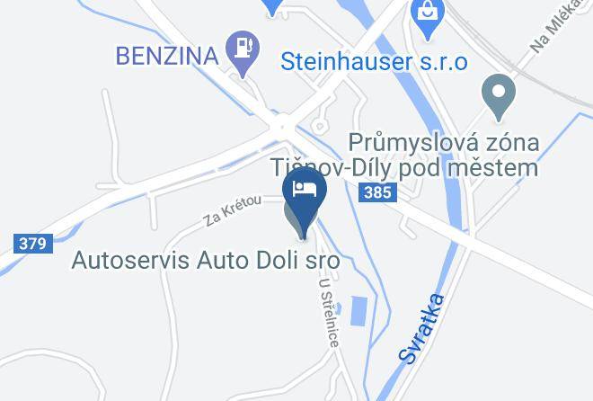 Brno Province - Ubytovani Koral Tisnov Maps