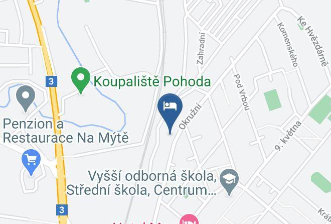 Tabor - Ubytovani Kralova Maps