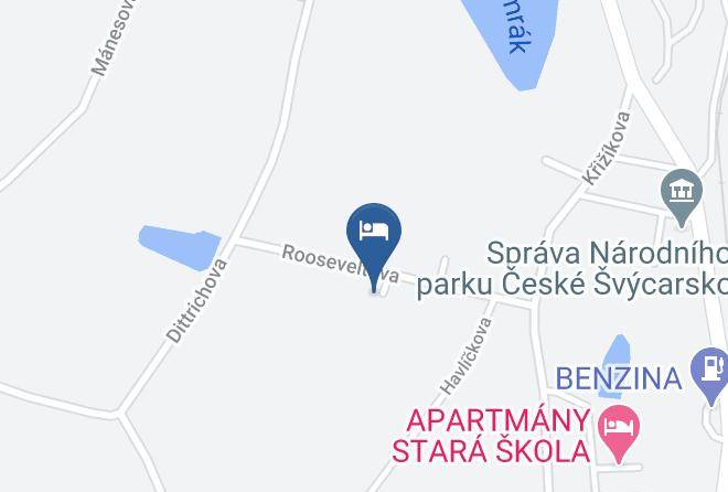 Decin - Ubytovani Krasna Lipa Maps