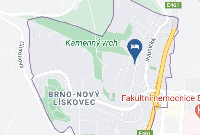 Brno - Ubytovani Kupkova Maps