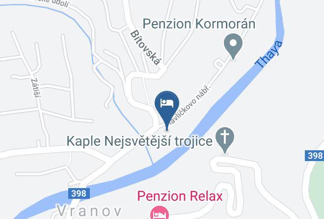 Znojmo - Ubytovani Lena Maps