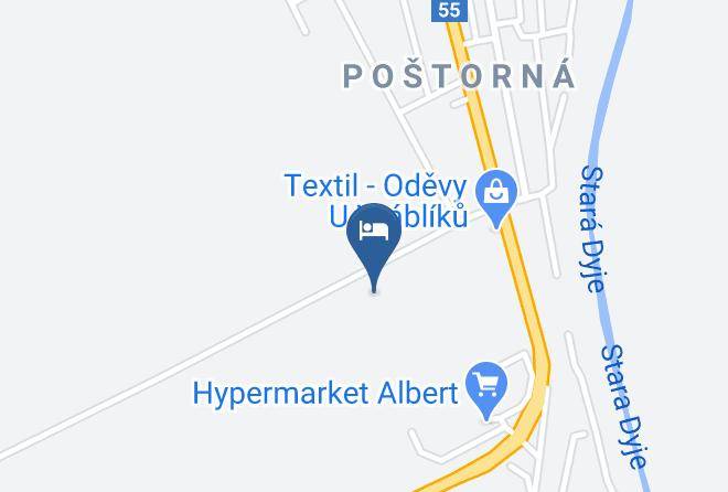 Breclav - Ubytovani Lor Breclav Postorna Maps