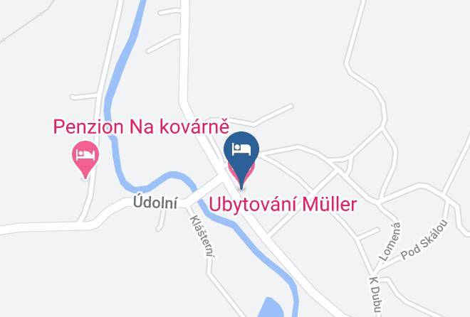 Jablonec Nad Nisou - Ubytovani Muller Maps
