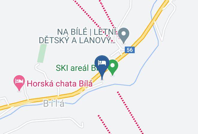 Ubytovani Na Bile P Slocikova Map