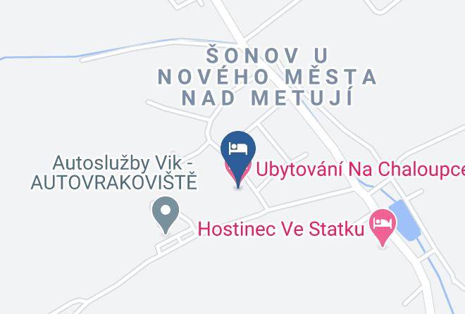 Nachod - Ubytovani Na Chaloupce Maps