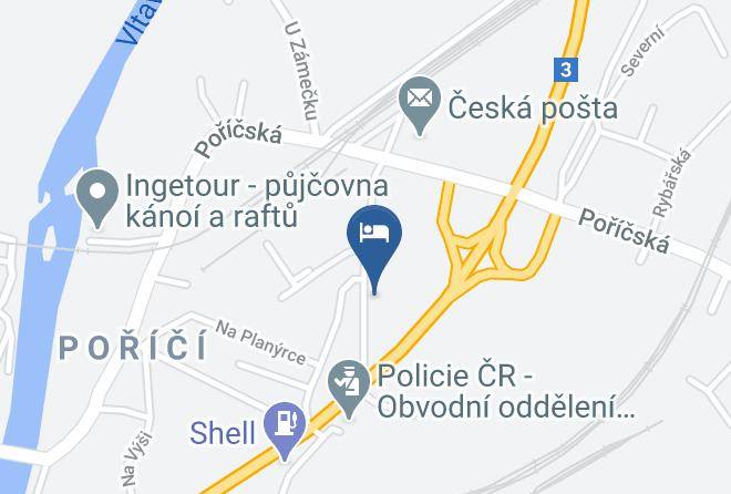 Ceske Budejovice - Ubytovani Na Cukrmadlu Maps