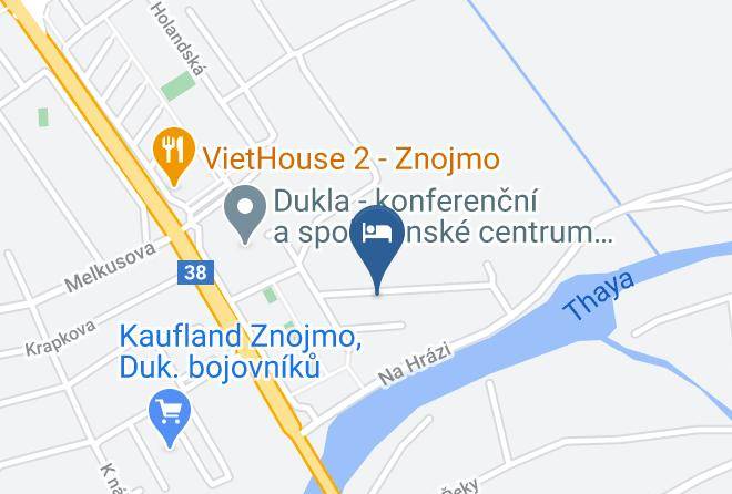 Znojmo - Ubytovani Na Hrazi 91 Maps