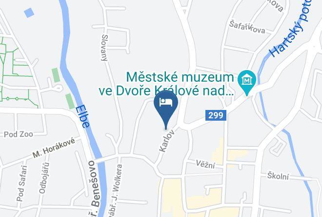 Ubytovani Na Karlove Map