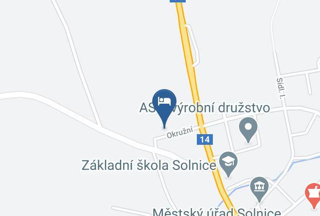 Rychnov Nad Kneznou - Ubytovani Penzion 411 Solnice Kvasiny Maps