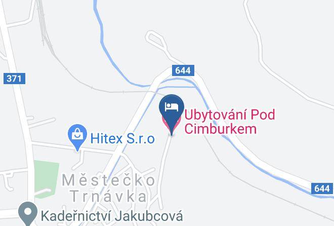 Svitavy - Ubytovani Pod Cimburkem Maps
