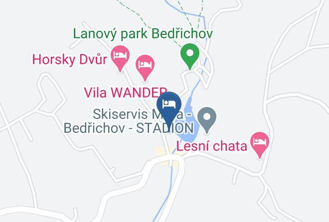Jablonec Nad Nisou - Ubytovani Pod Hrazi Maps