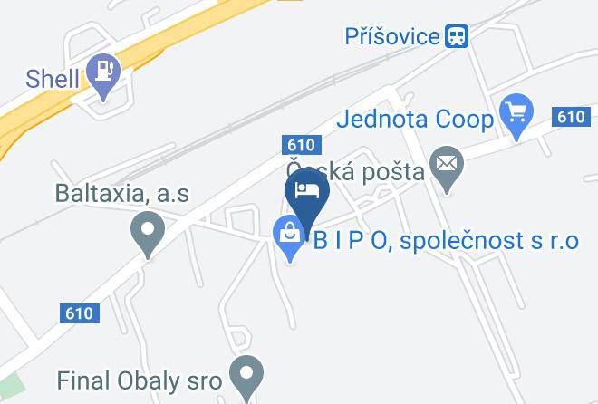 Prisovice - Ubytovani Prisovice Maps
