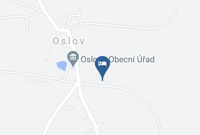 Pisek - Ubytovani Rodinny Dum Oslov Maps