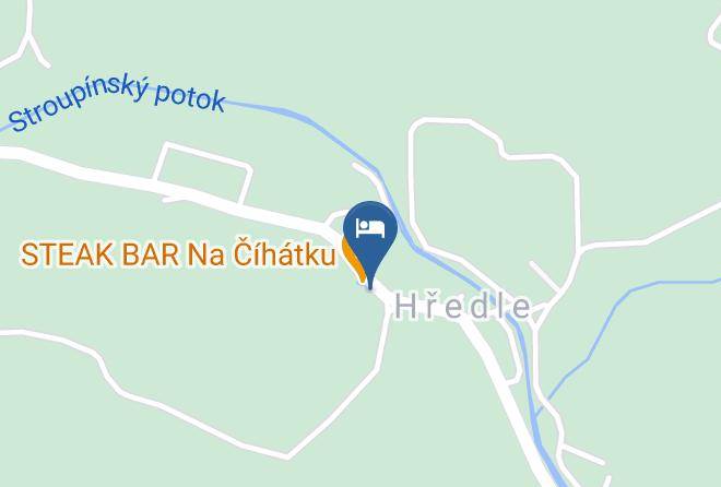 Beroun - Ubytovani Steak Hredle Maps